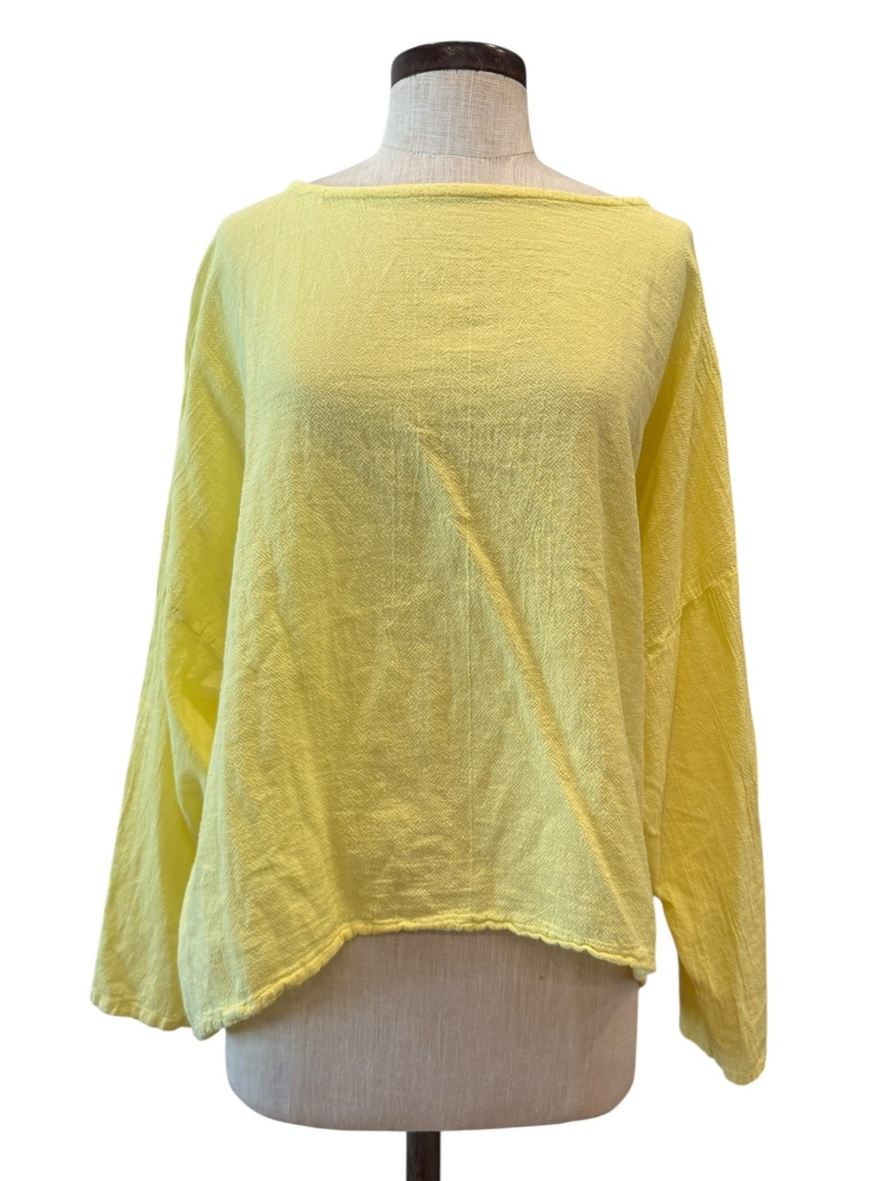 Oh my gauze cotton long sleeve blouse
